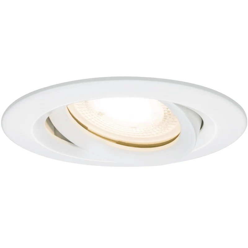 Paulmann Inbouwspot Premium IBL Wit Rond 7W Kantelbaar IP65 3st