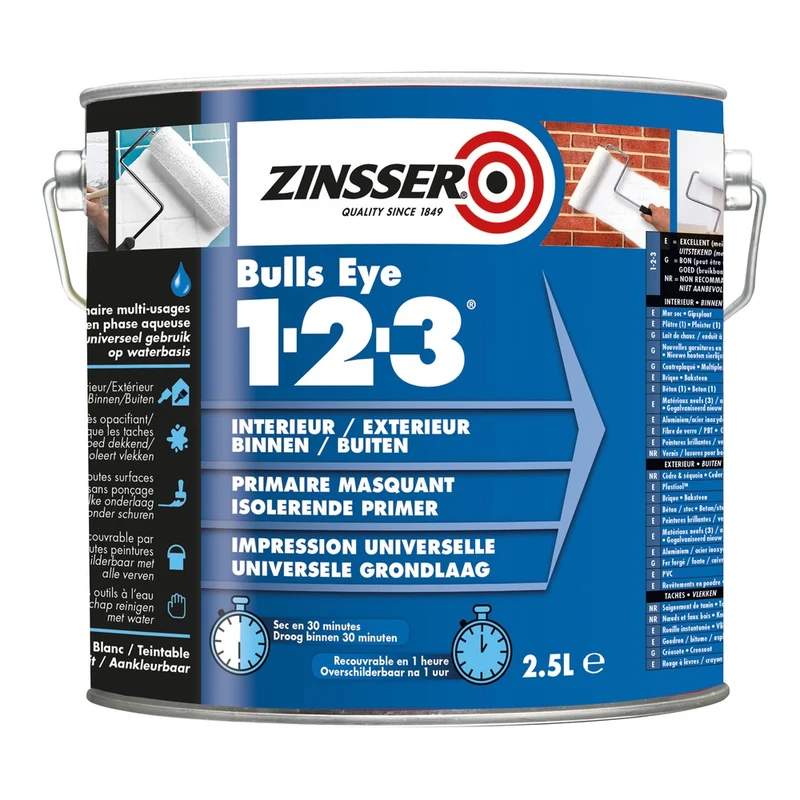 Zinsser 1-2-3 Primer 2,5L