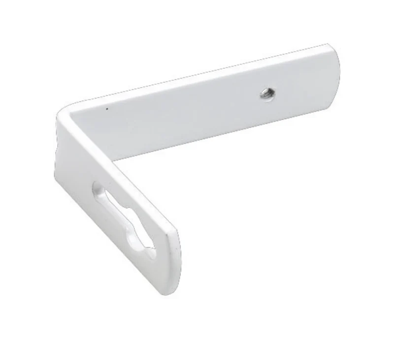 Intensions Steun staal 15 cm Wit voor gordijnrail 2 stuks