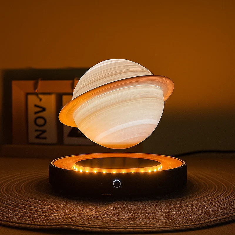 3D Saturn Space Lover Magnetic Levitating Lamp