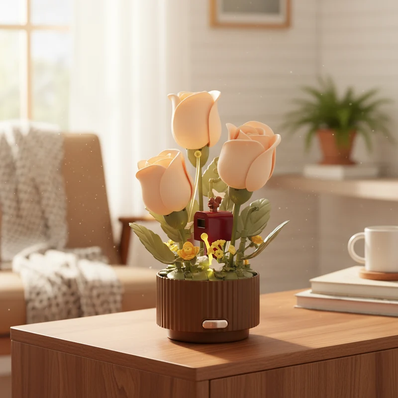 Magic Bloom LED Interactive Flower Lamp