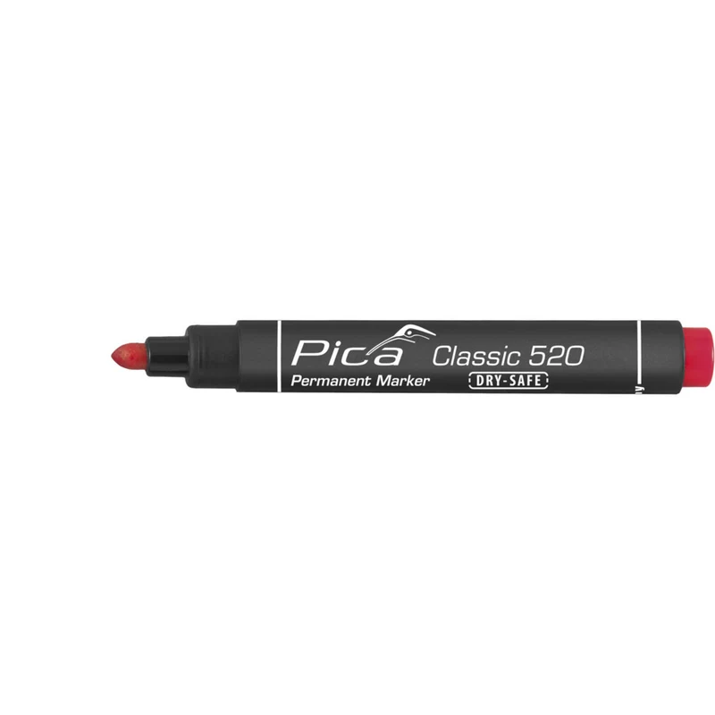 Pica 520/40 Permanent Marker 1-4mm rond rood