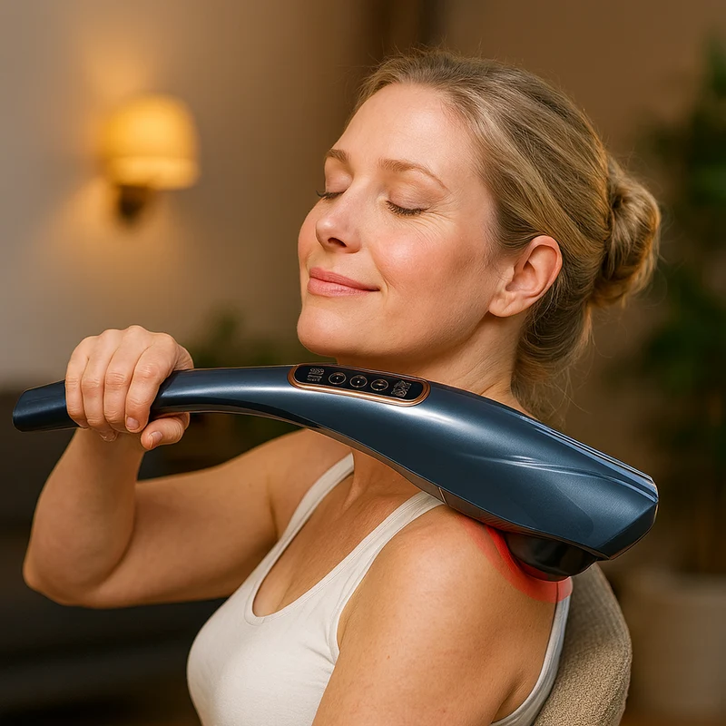 Deep Muscle Relax Rechargeable Hand Held Massager