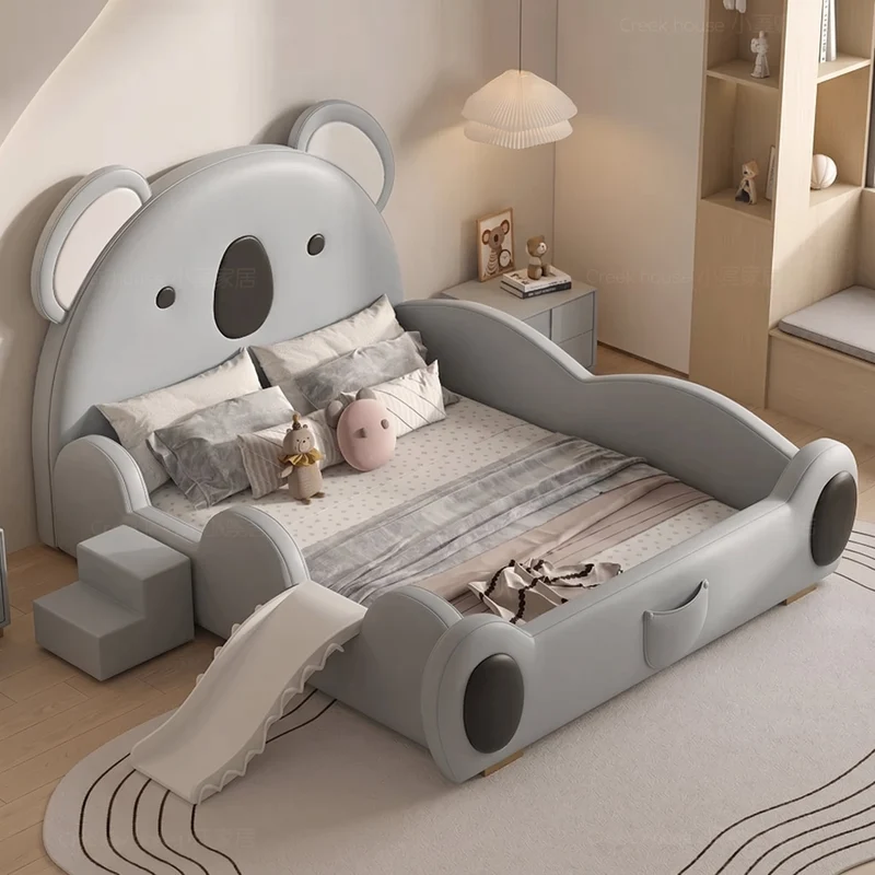 Lazy Koala Soft Slide Kids Bed