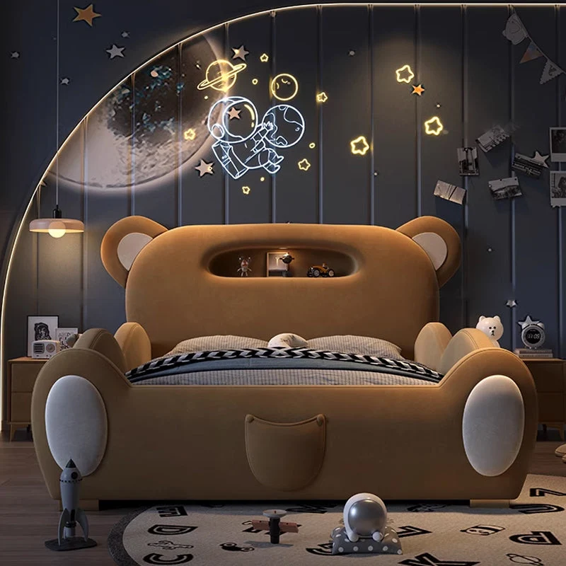 Sleepy Bear Cute Kids Bed