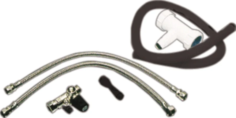 Itho Daalderop Boiler Montageset met Verchroomd Inlaatcombinatie 6404