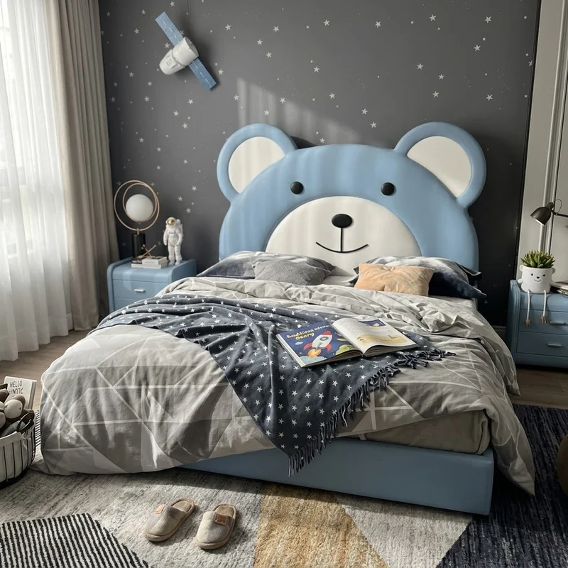 Cute Bear Cartoon Kids Bear Bed