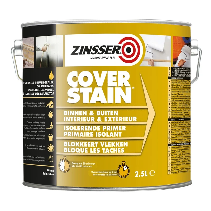 Zinsser Coverstain BX Primer 2,5L