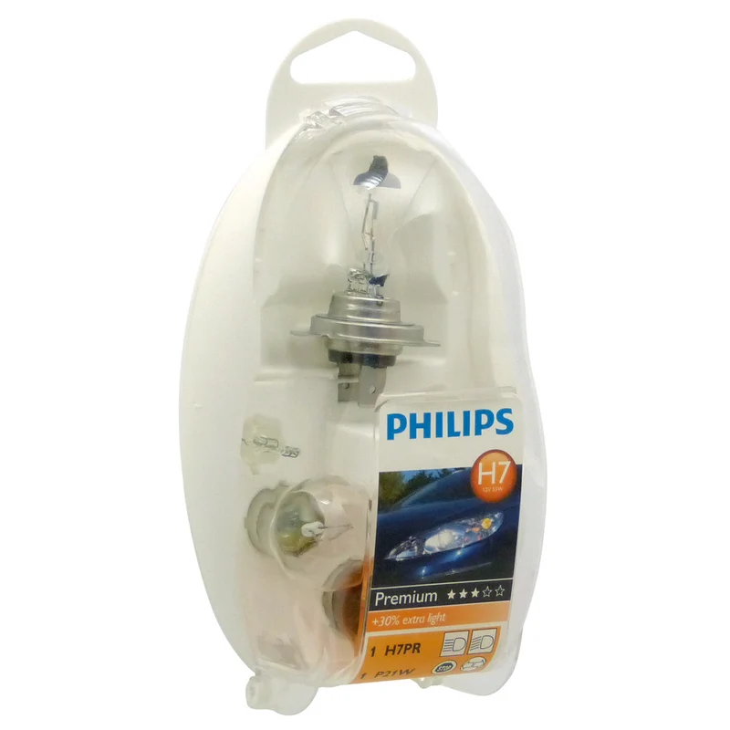 Philips reserveset autolampen H7 55474EKKM