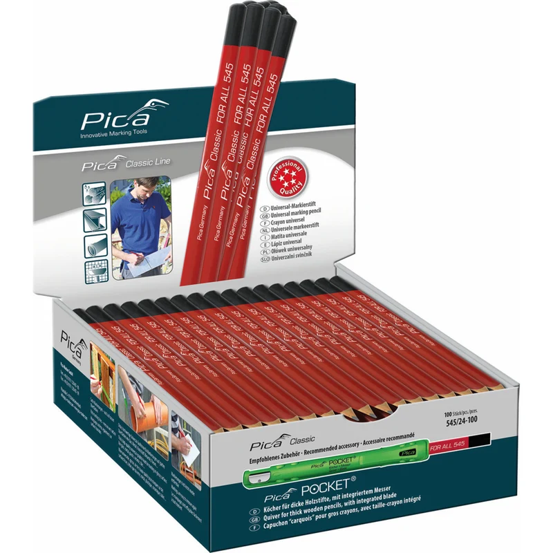 Pica 545/24 Universeel Potlood 23cm,