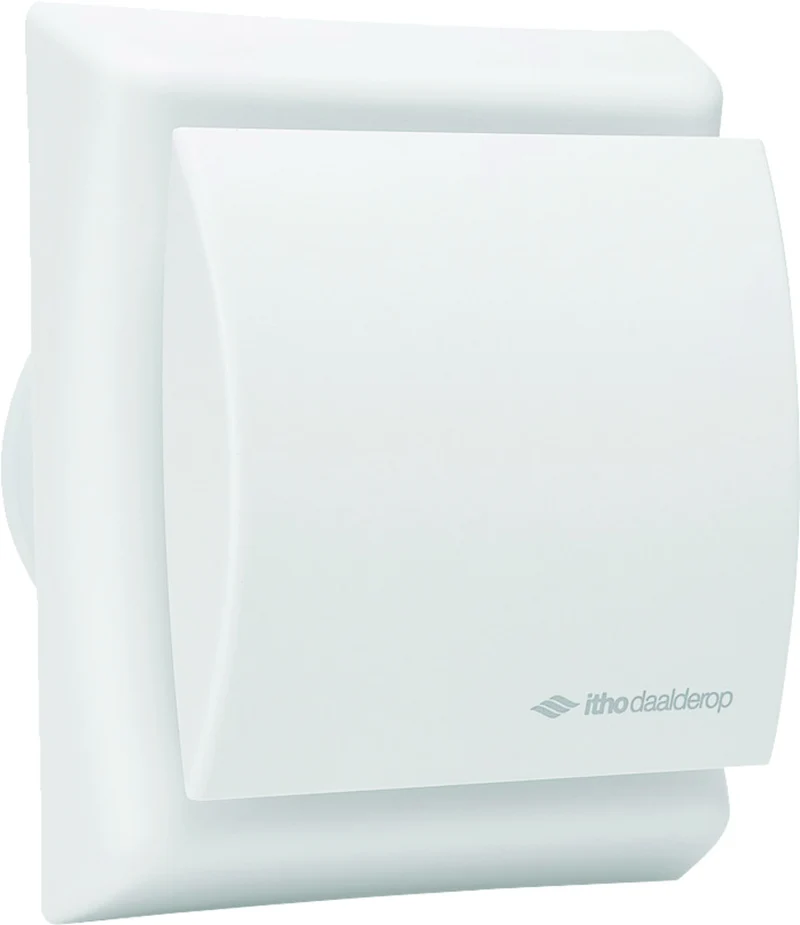 Itho-Daalderop Toilet Douche Ventilator met Timer Wit 53-00351