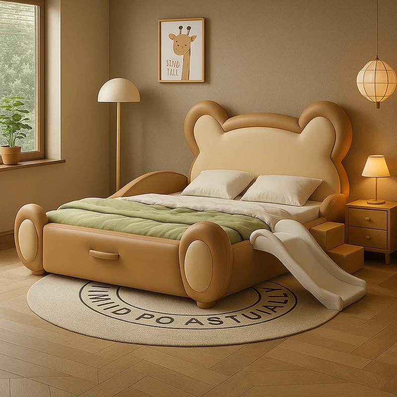 Slide & Snooze Comfy Bear Kids Bed