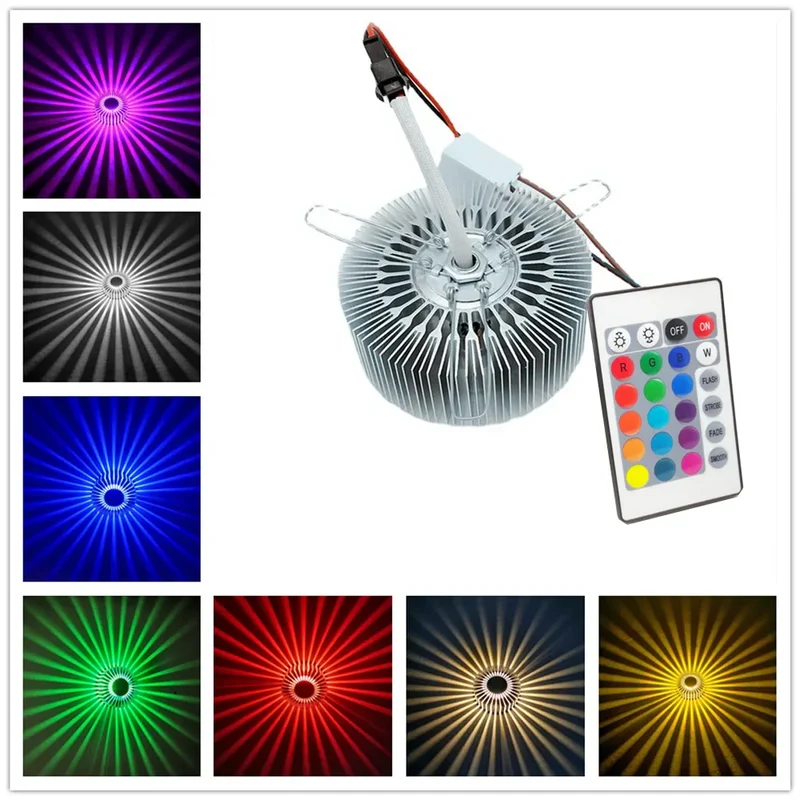 Sunburst Art LED Ceiling Light