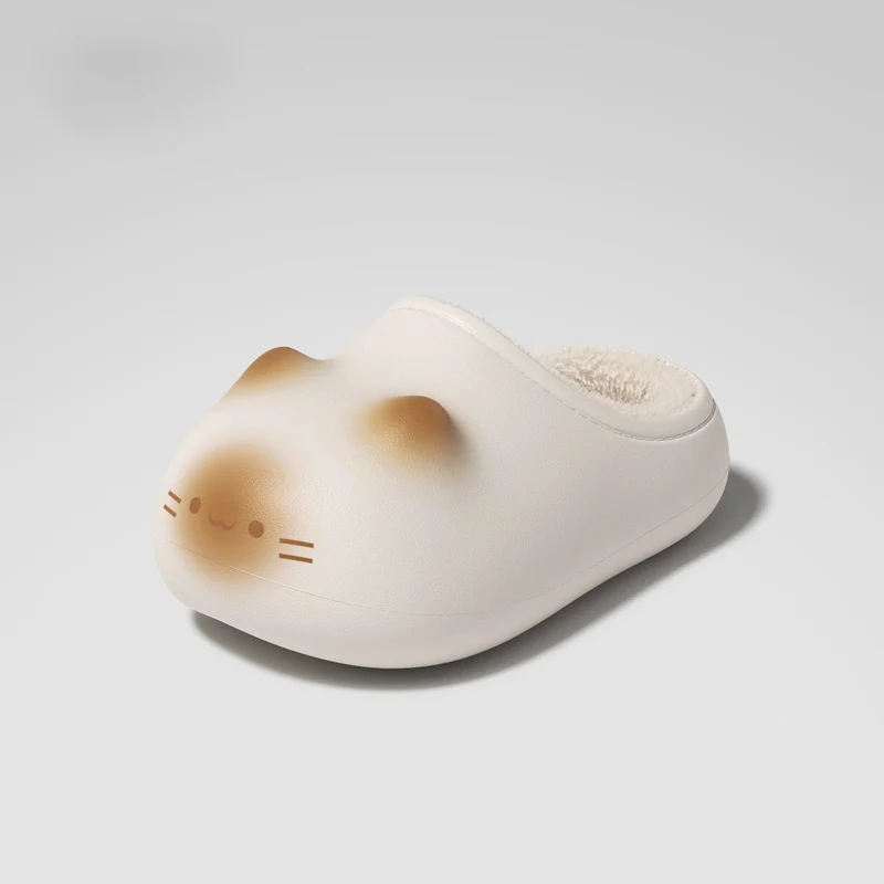 Cute Cat Paw Comfy Warm Slippers