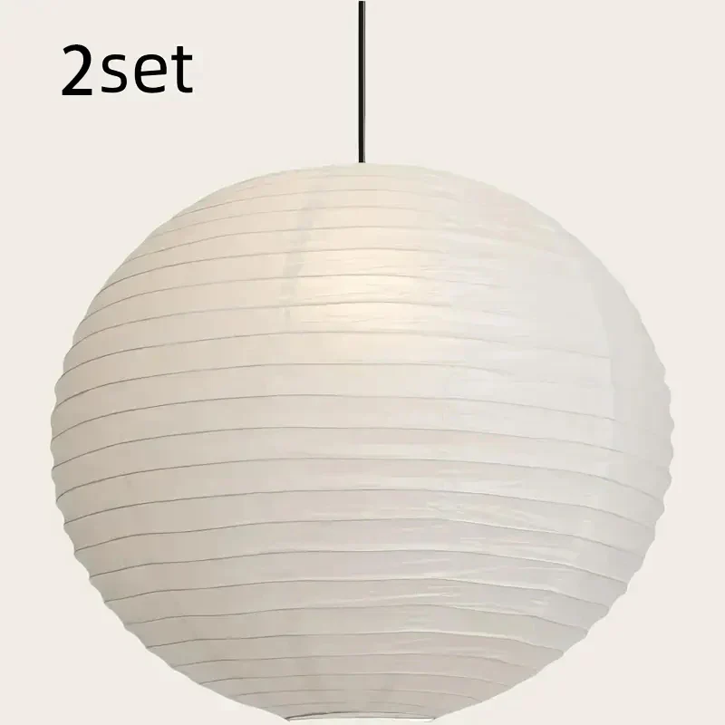 Japanese Style Paper Lantern Pendant Ceiling Lamp
