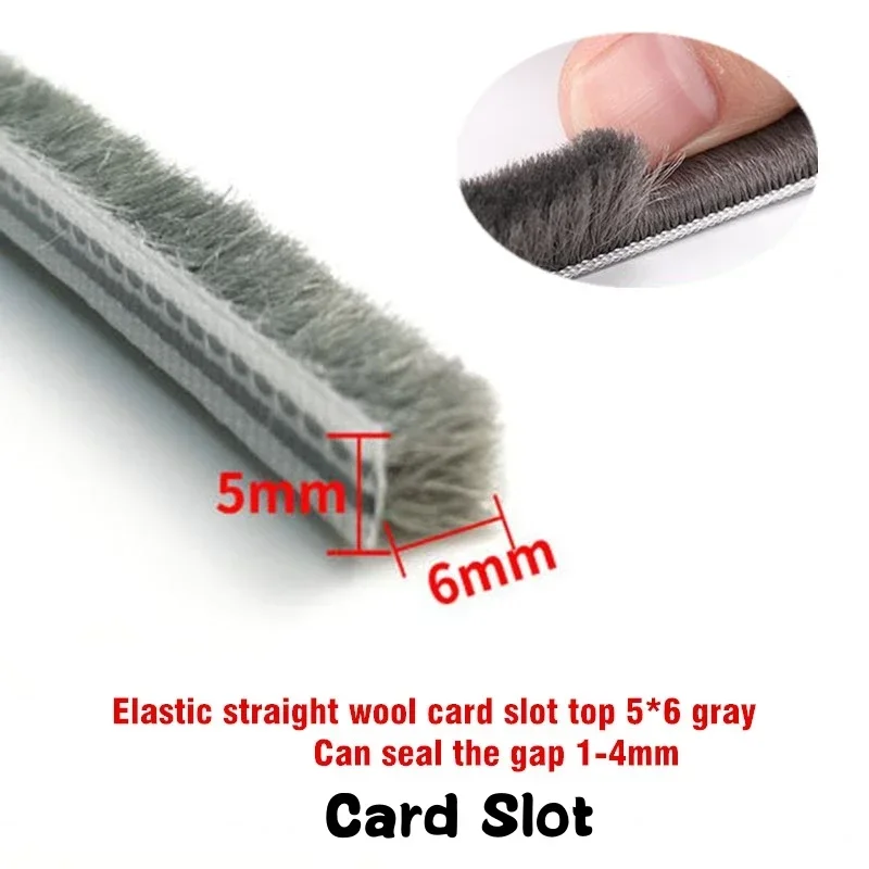 Dustproof Soundproof Brush Seal Strip