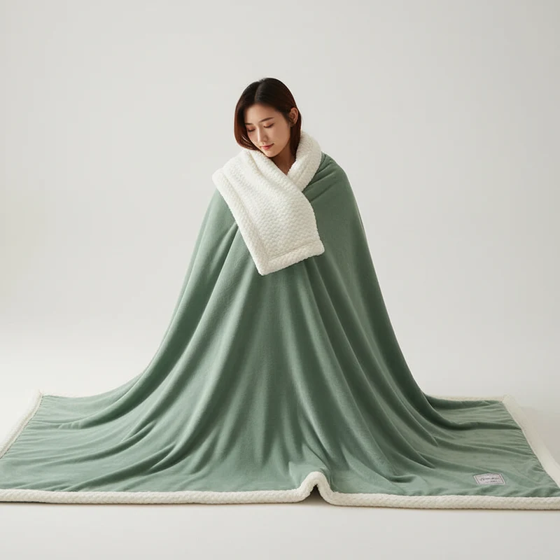 CozyLuxe Fleece Deken – Zachte Winterdeken van Hoogwaardig Polyester voor Warmte en Comfort