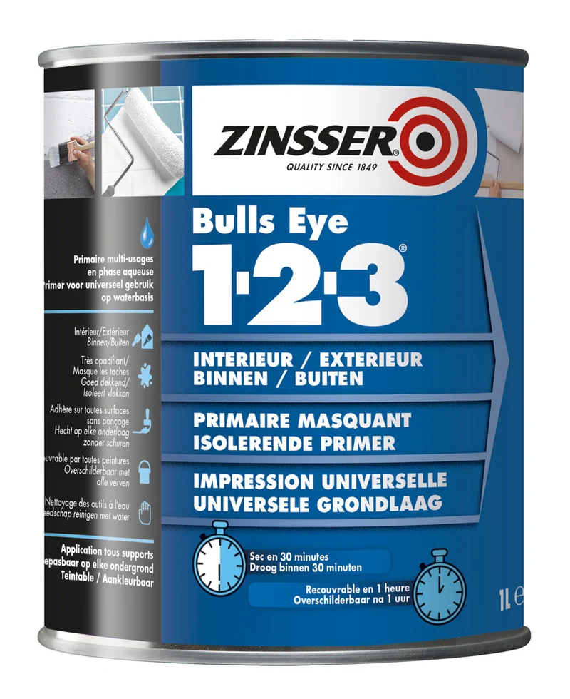 Zinsser 1-2-3 Primer 1L