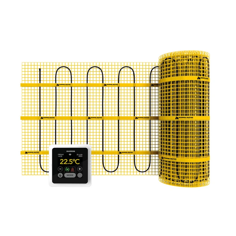 MAGNUM Heating Vloerverwarming Elektrisch Incl WiFi Thermostaat 370W 2,5m²