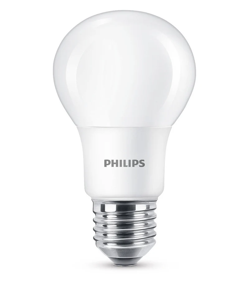 Philips LED Lamp Peer 60W E27 Warmwit Mat 6st