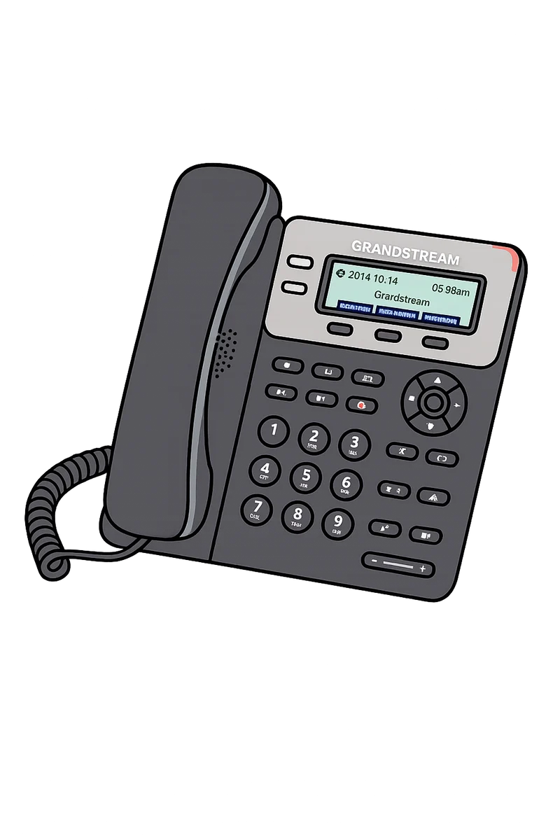 Grandstream GXP1615 『FleaLine・まとめてクラウドPBX』専用 【日本語表記】