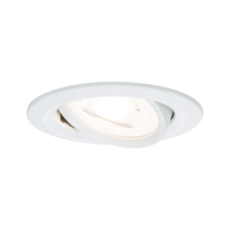 Paulmann Inbouwspot Nova Wit Rond 6,5W Kantelbaar