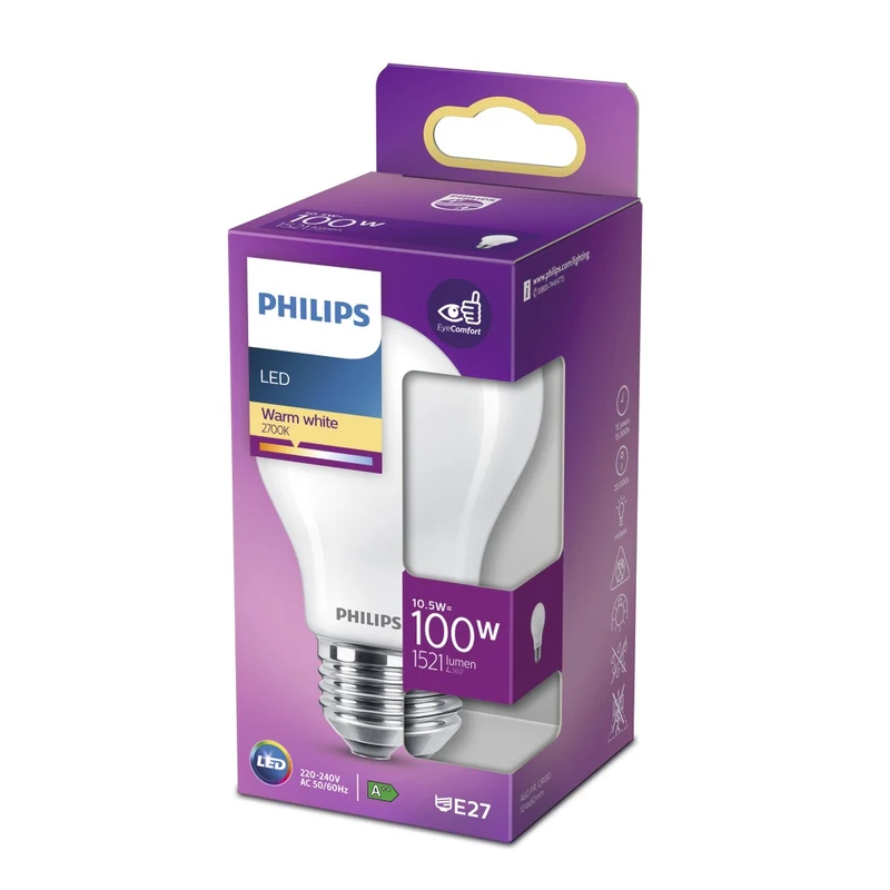 Philips LED Lamp Peer 100W E27 Warmwit Mat