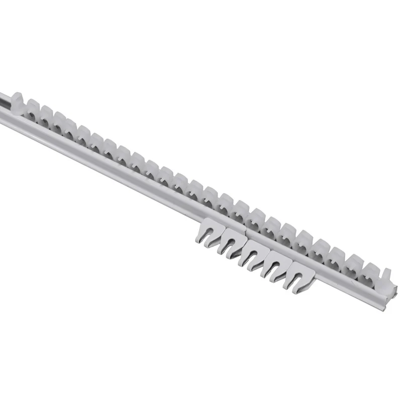 Intensions Gordijnrails complete set 210-400 cm PLUS rail wit