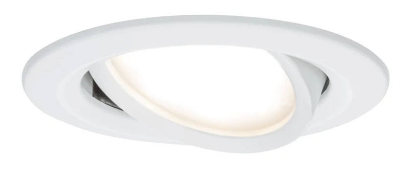 Paulmann Inbouwspot Premium EBL Wit Mat Rond 6,8W Kantelbaar