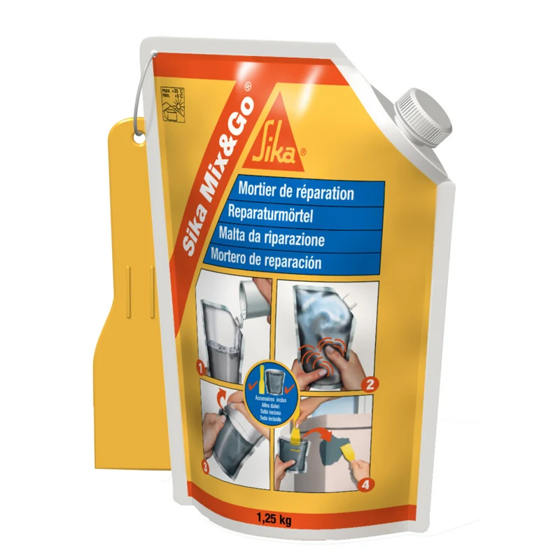 Sika Betonreparatiemortel Mix En Go 1,25kg