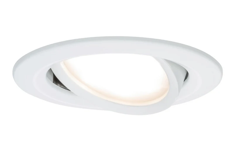 Paulmann Inbouwspot Premium EBL Wit Rond 6,8W Kantelbaar 3st