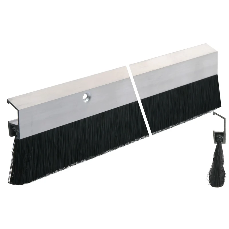 Ellen Dorpelstrip IBS Aluminium Met Borstel Zware Uitvoering 220cm