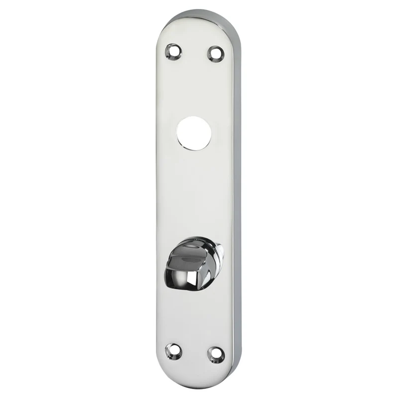 Impresso Schild Ovaal WC63 Modulair Chroom 2stuks