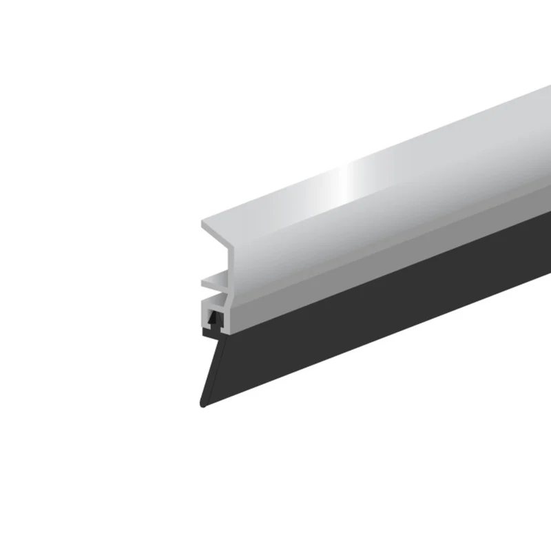 Ellen Dorpelprofiel ADS Classic Aluminium Met Kunsttof TPE Lip 100cm
