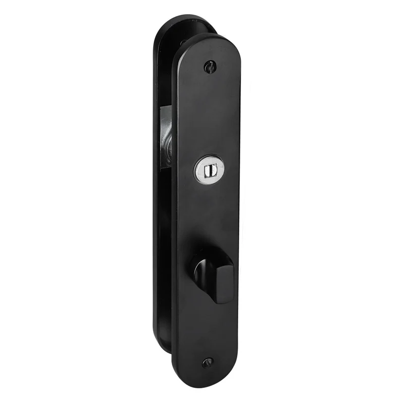 Impresso Schild Ovaal schroef Modulair 63 WC Aluminium Zwart 2stuks