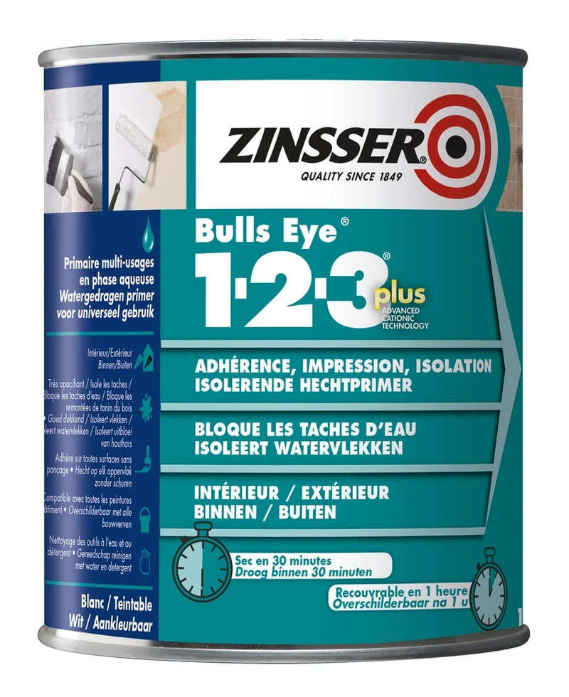 Zinsser 1-2-3 Plus Primer 1L