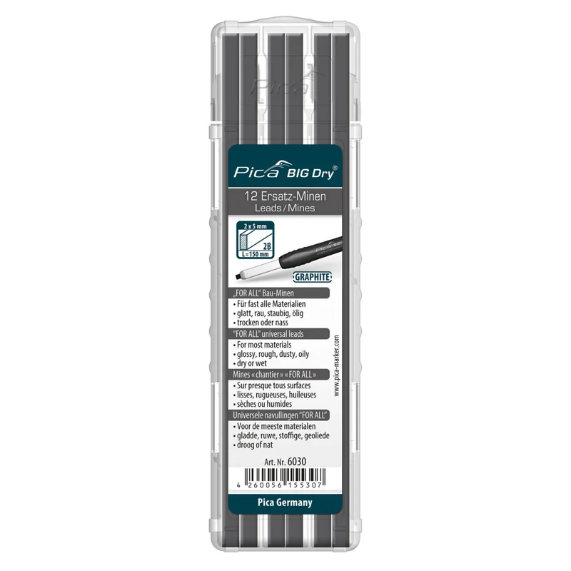 Pica 6030 BIG Dry Navulling grafiet