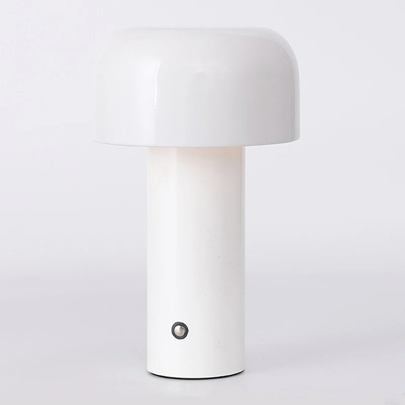 Italian Style Rechargeable Mushroom Table Lamp