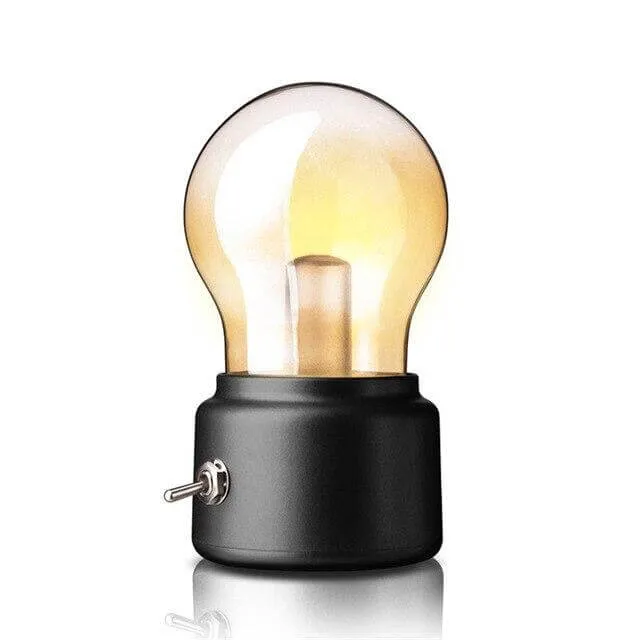 Vintage Chargeable Led Mini Bed Lamps