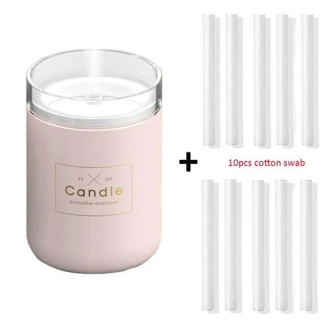 Ultrasonic Candle Essential Oil Diffuser