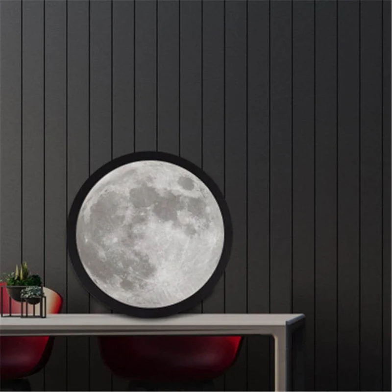 Smart Modern Moon Mirror Wall Lamp